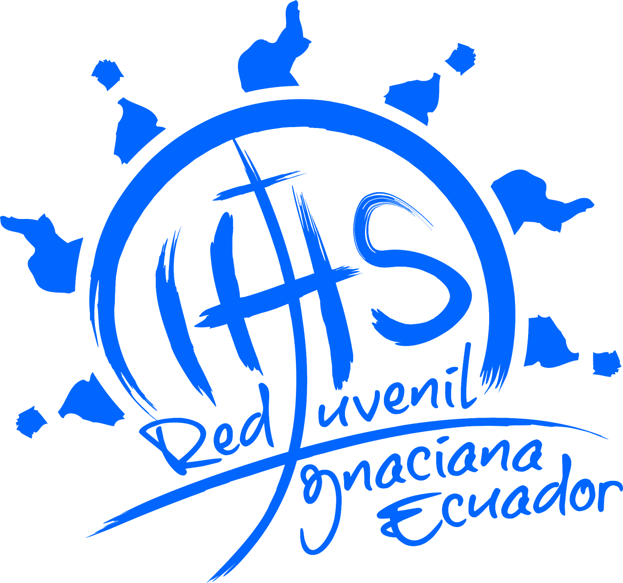 Logo RJI Ecuador Azul